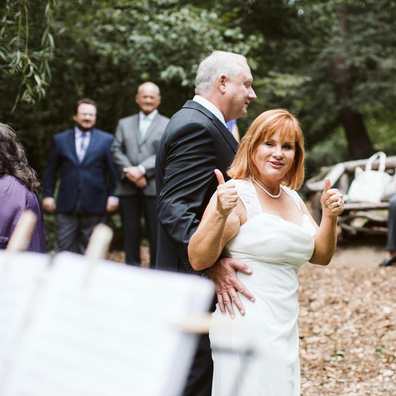 Thumbs up to the band