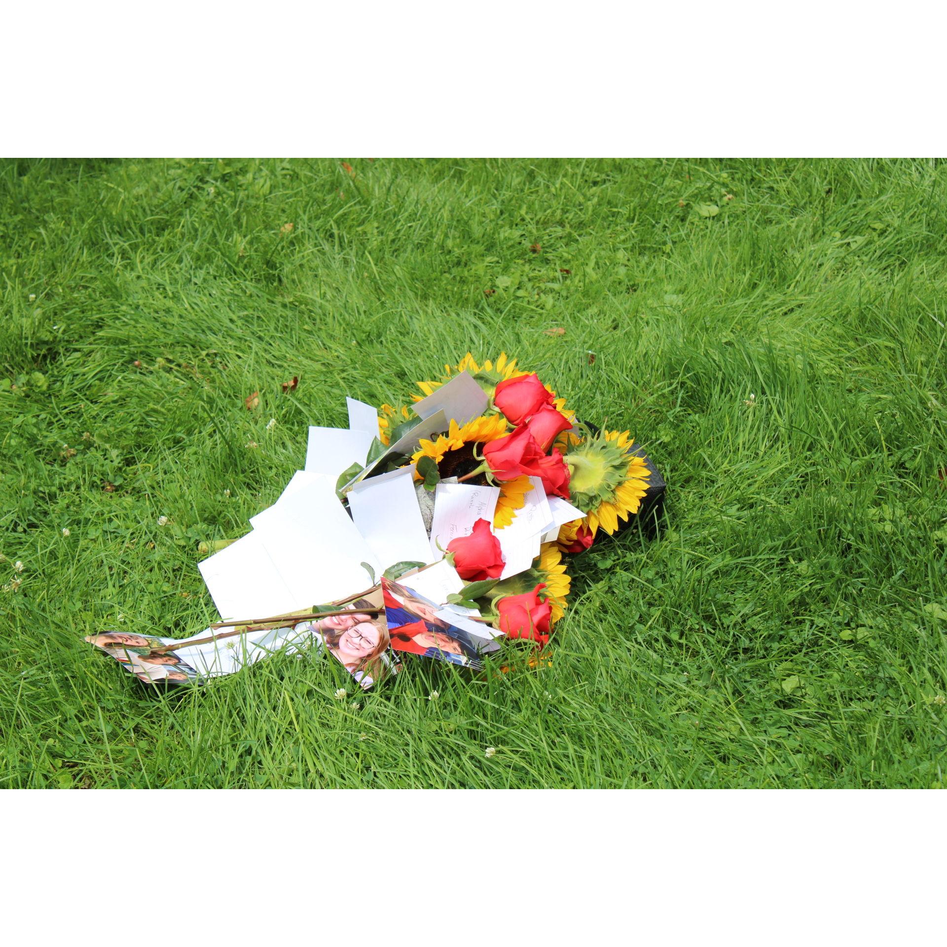 Mason laid out photographs of all their memories together.