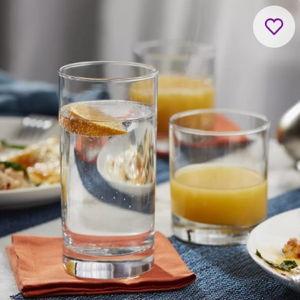 Libbey Province 16-Piece Tumbler and Rocks Glass Set