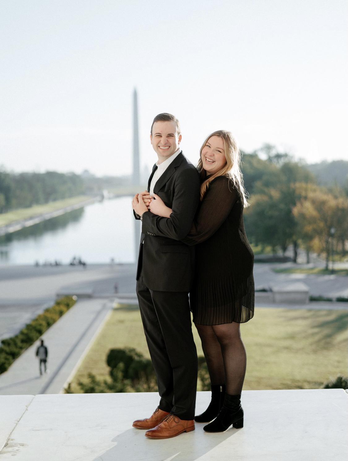 November 2021. Engagement Session in Washington, DC
