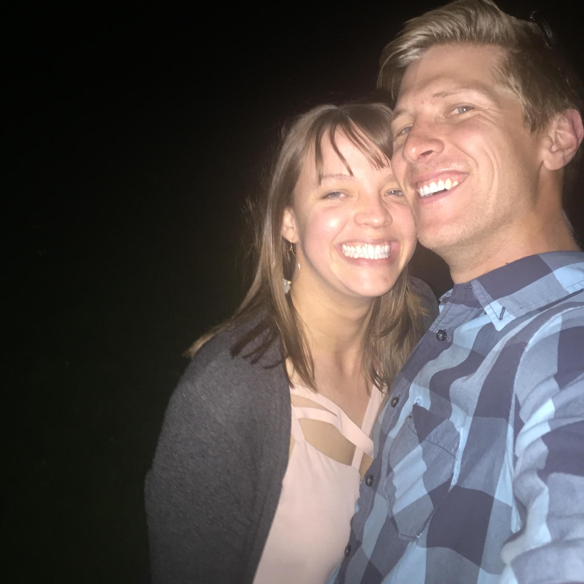 Chris Stapleton the night Bri Proposed