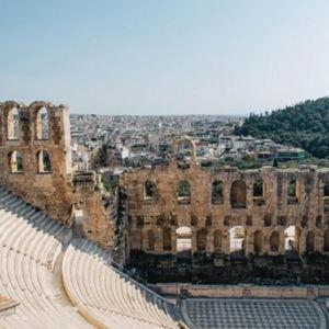 A show at Odeon of Herodes Atticus