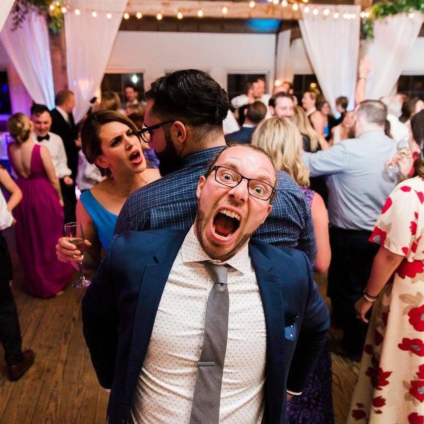Matt on the dance floor