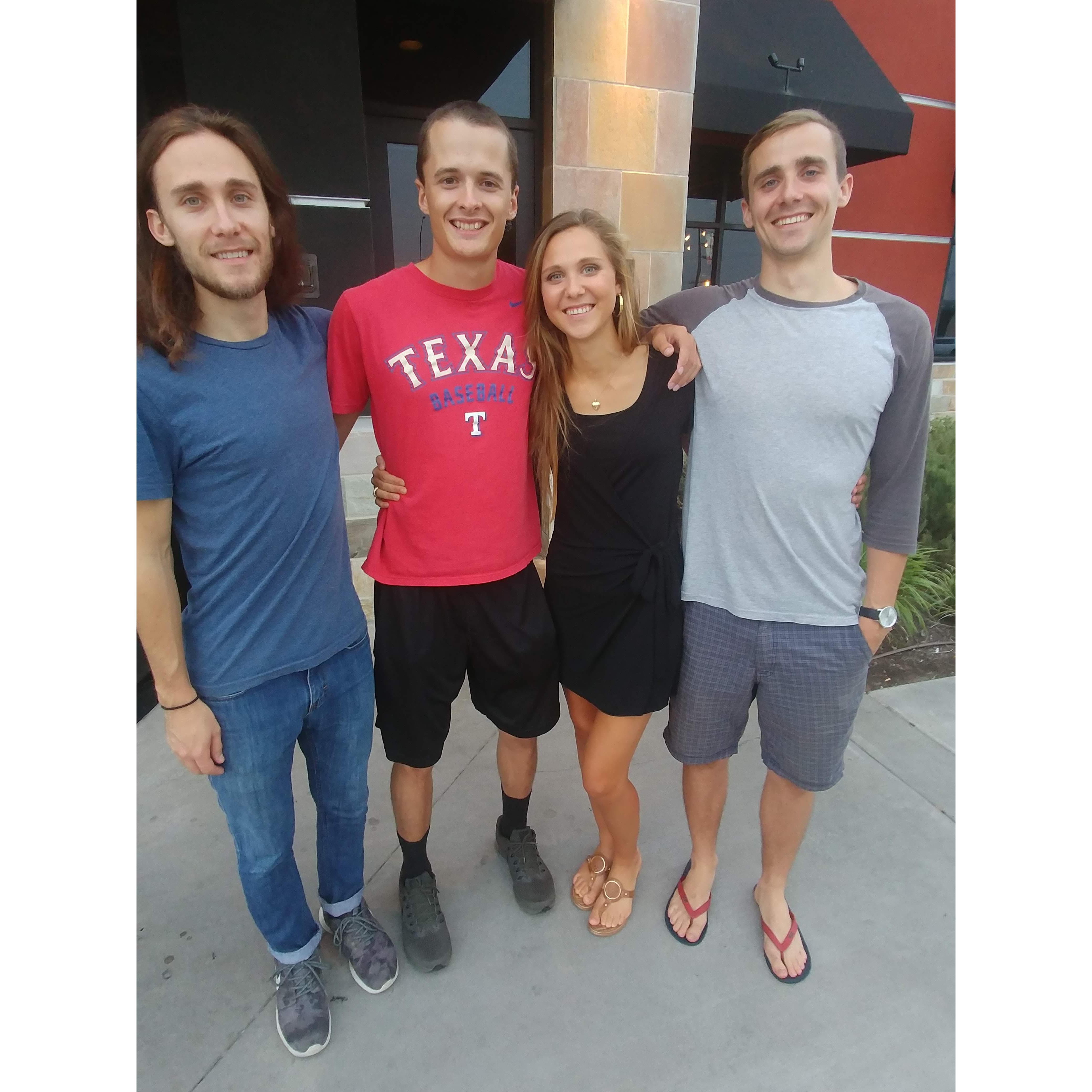 Bruhn kids +Russell - July 2018