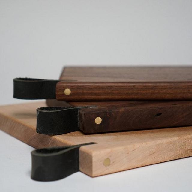 Leather Loop Cutting Boards