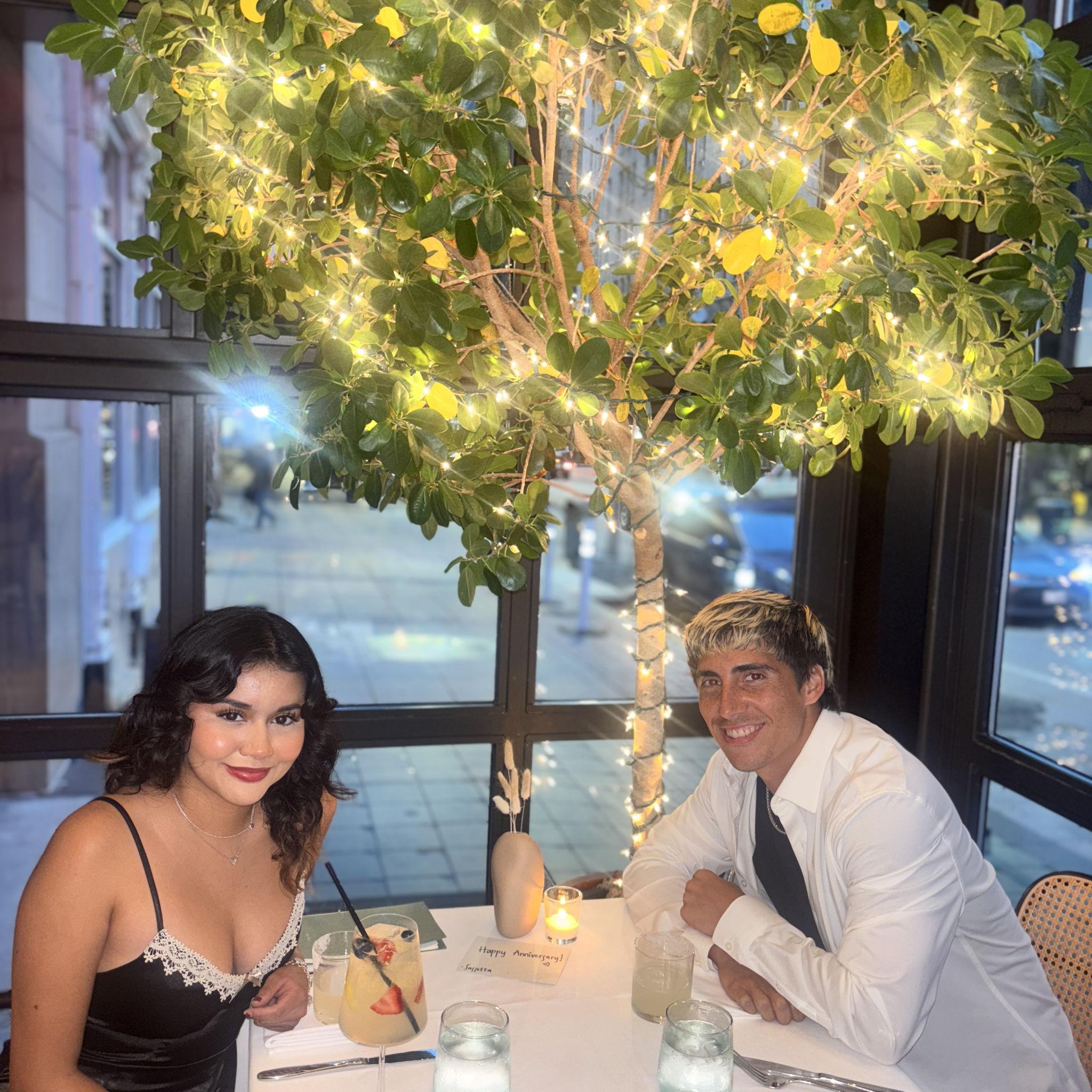 11/7/24: Our 4 year anniversary and the first time we had dinner at a restaurant so fancy it served foods on the menu that we had never even heard of before!