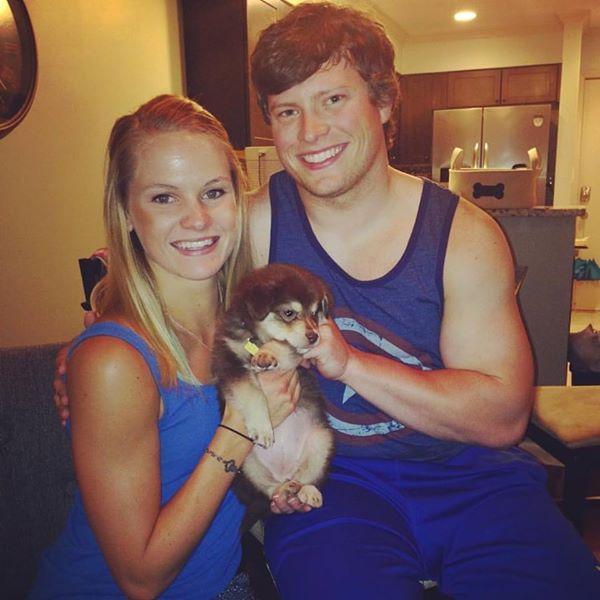 One of our first weekends with Nala