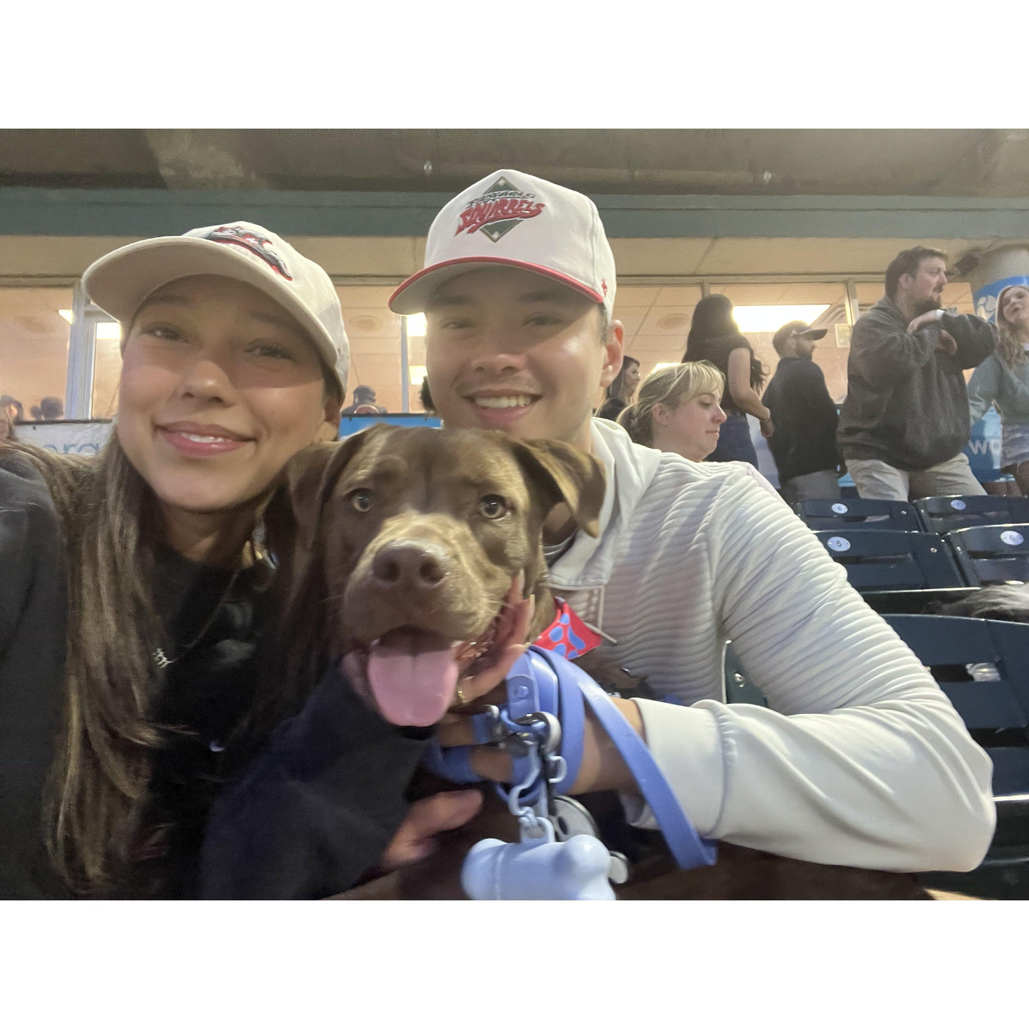 Tubby's first (and last) baseball outing. April 2024