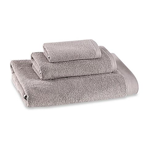 Kenneth Cole Reaction Home Cooper Hand Towel in Silver