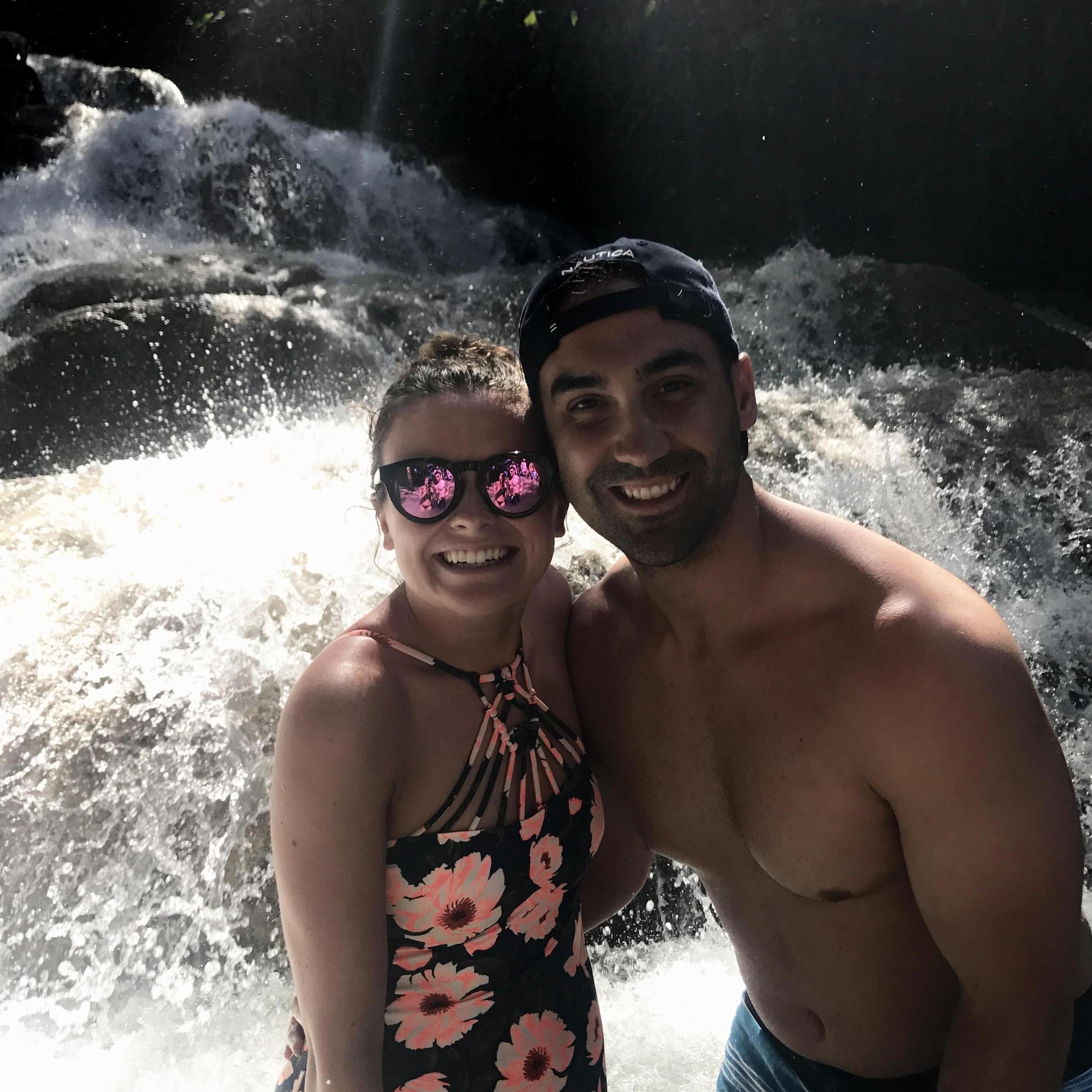 Climbing Dunn's River Waterfall in Jamaica!