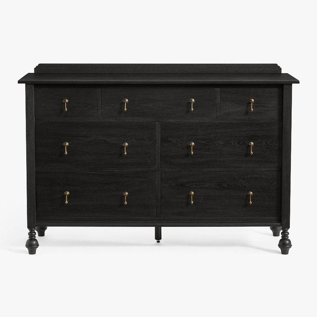 Summerville 7-Drawer Dresser, Dark Graphite, 58"