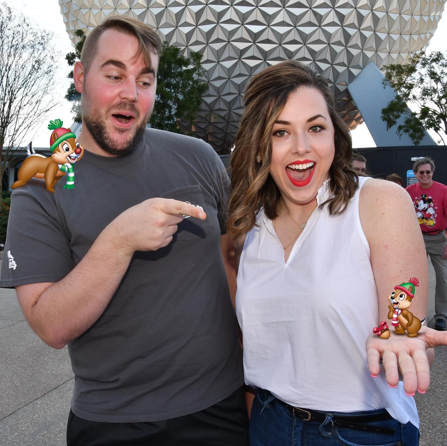 Best Birthday/Christmas surprise was exploring Walt Disneyworld together!