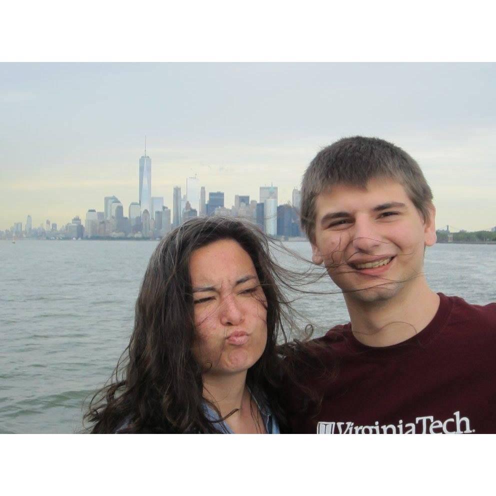Honestly not a great photo of either of us.
