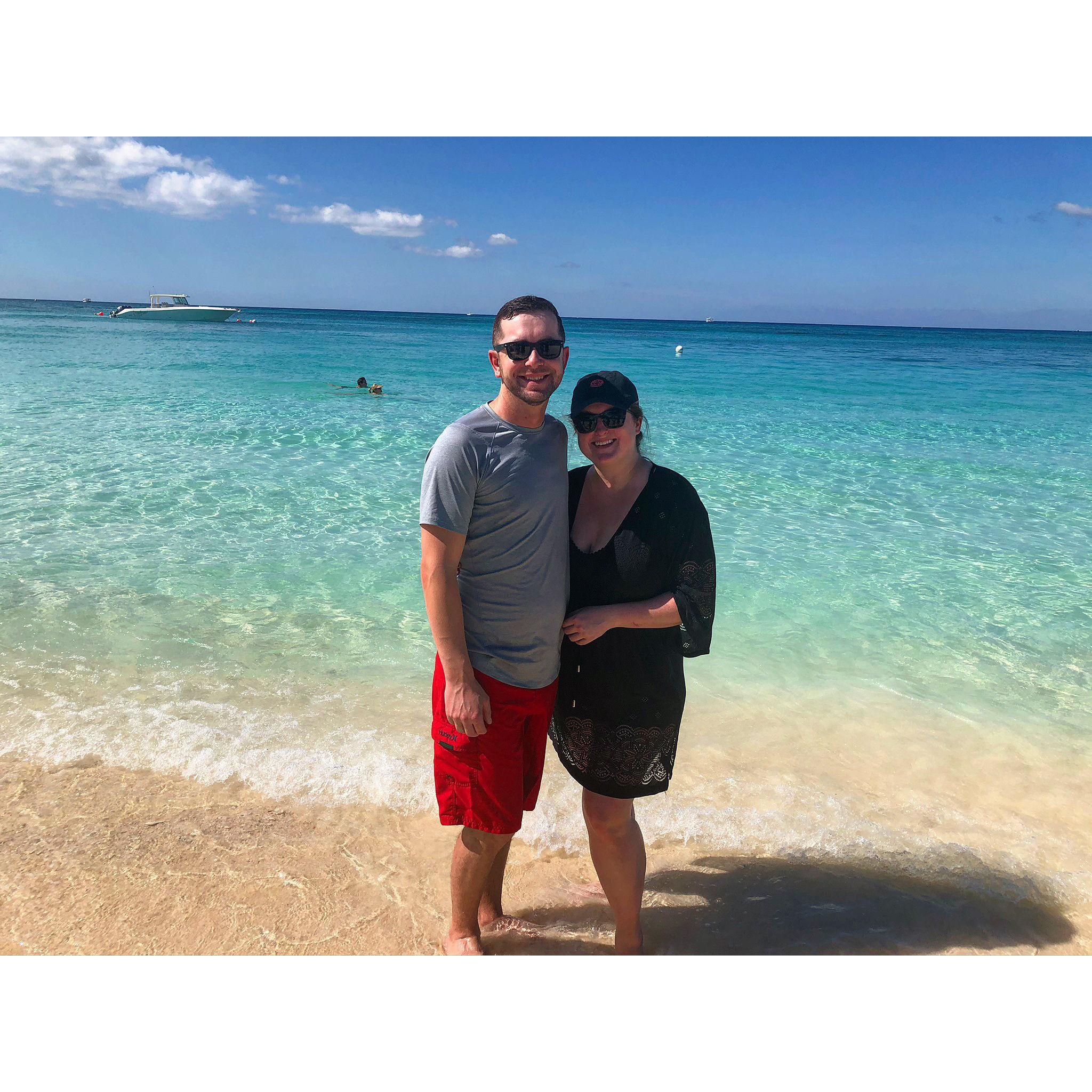 Seven Mile Beach in the Cayman Islands