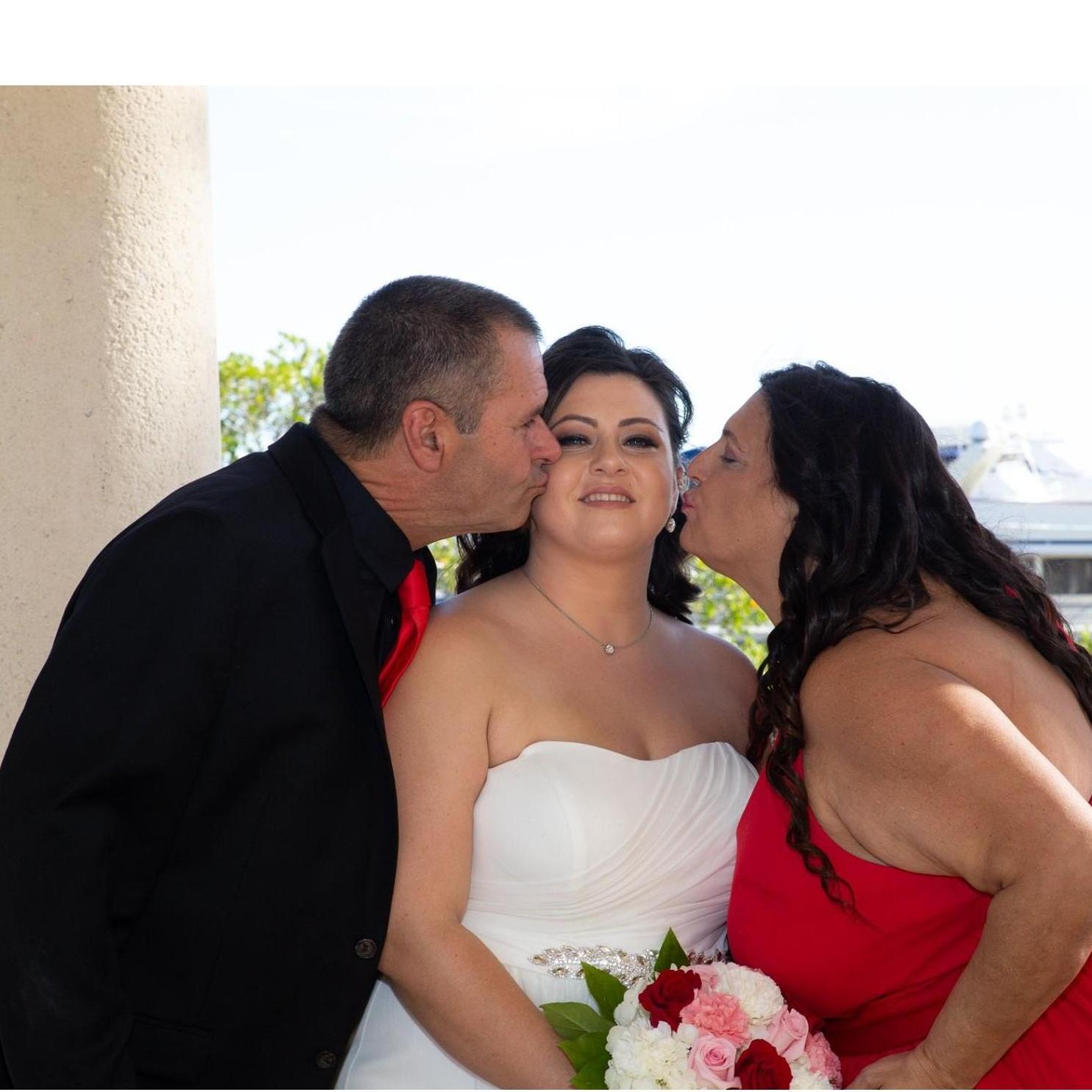 Bride & Her Lovely Parents