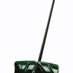 Suncast SC1350 18-Inch Snow Shovel/Pusher Combo with Wear Strip, Green