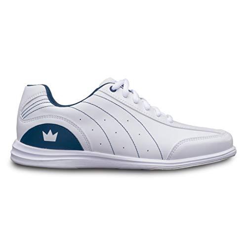 Brunswick Ladies Mystic Bowling Shoes- White/Navy