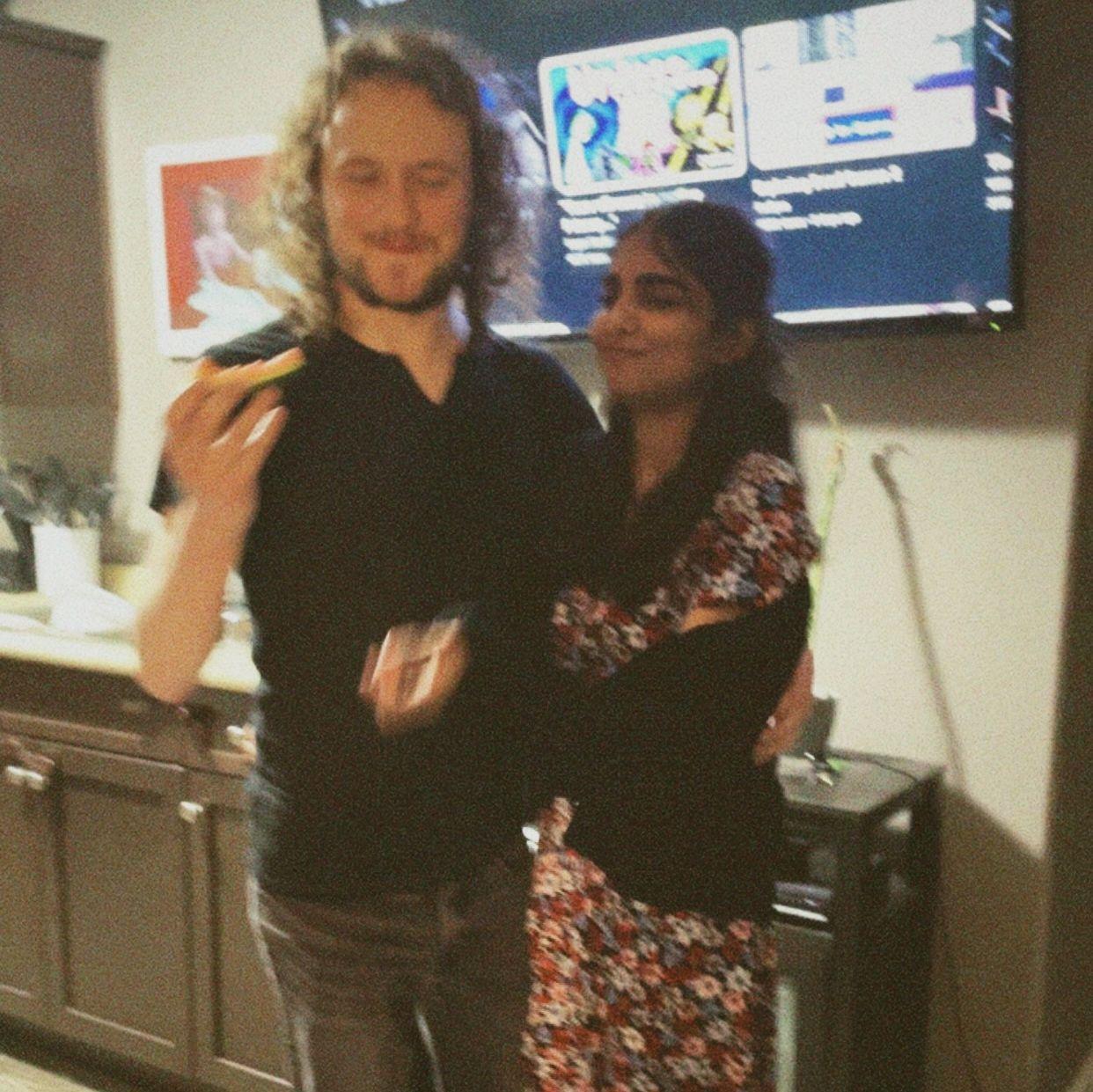 We officially became boyfriend and girlfriend.