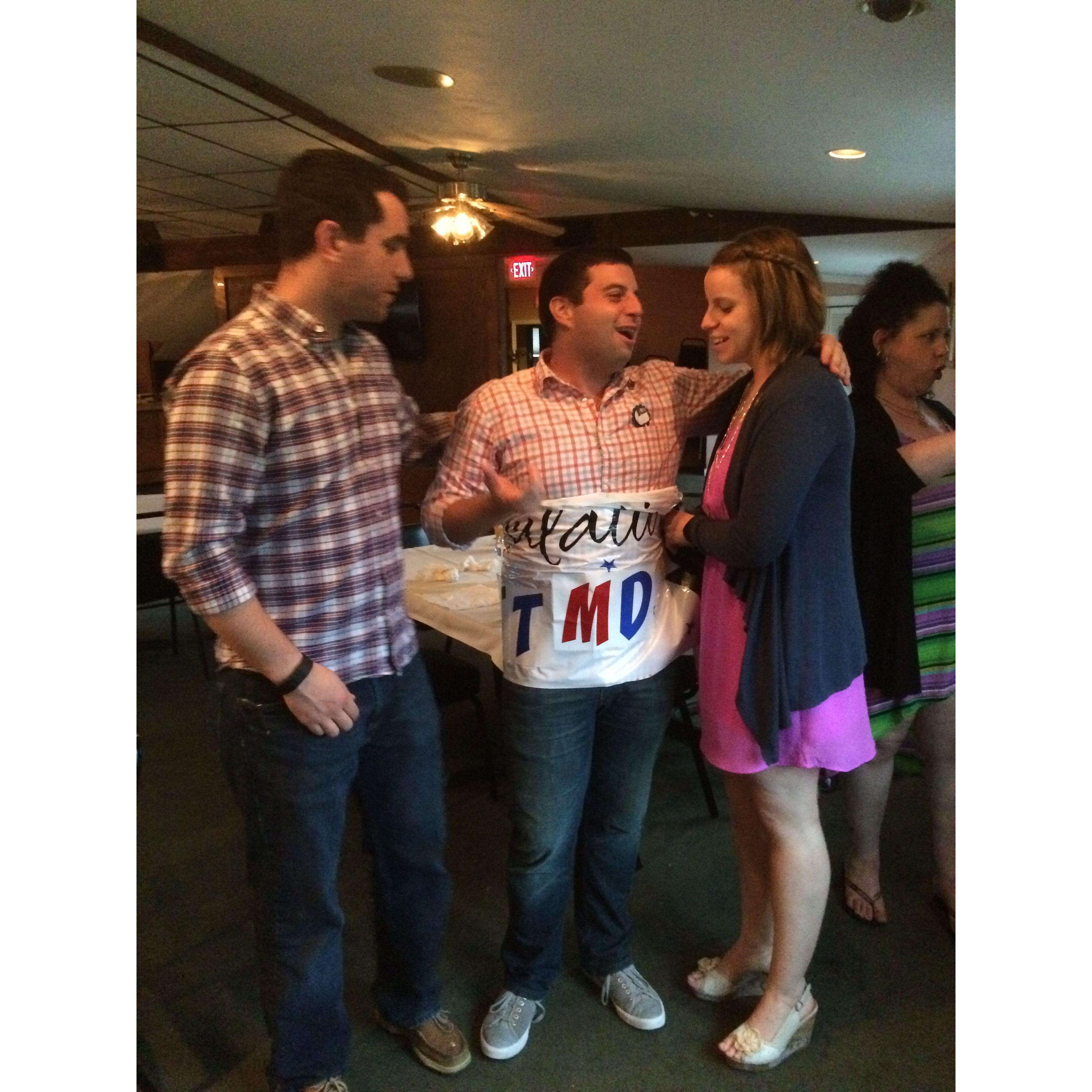 Graduation celebration back in Mass