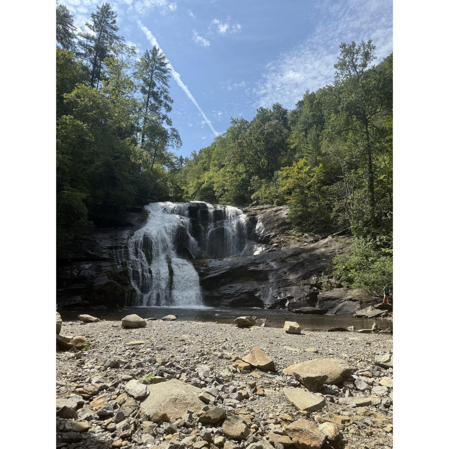 Bald River Falls, Tellico Plains, TN - 100ft waterfall with an incredible drive up