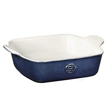 Emile Henry Made In France HR Modern Classics Square Baking Dish 8 x 8" / 2 Qt, Blue