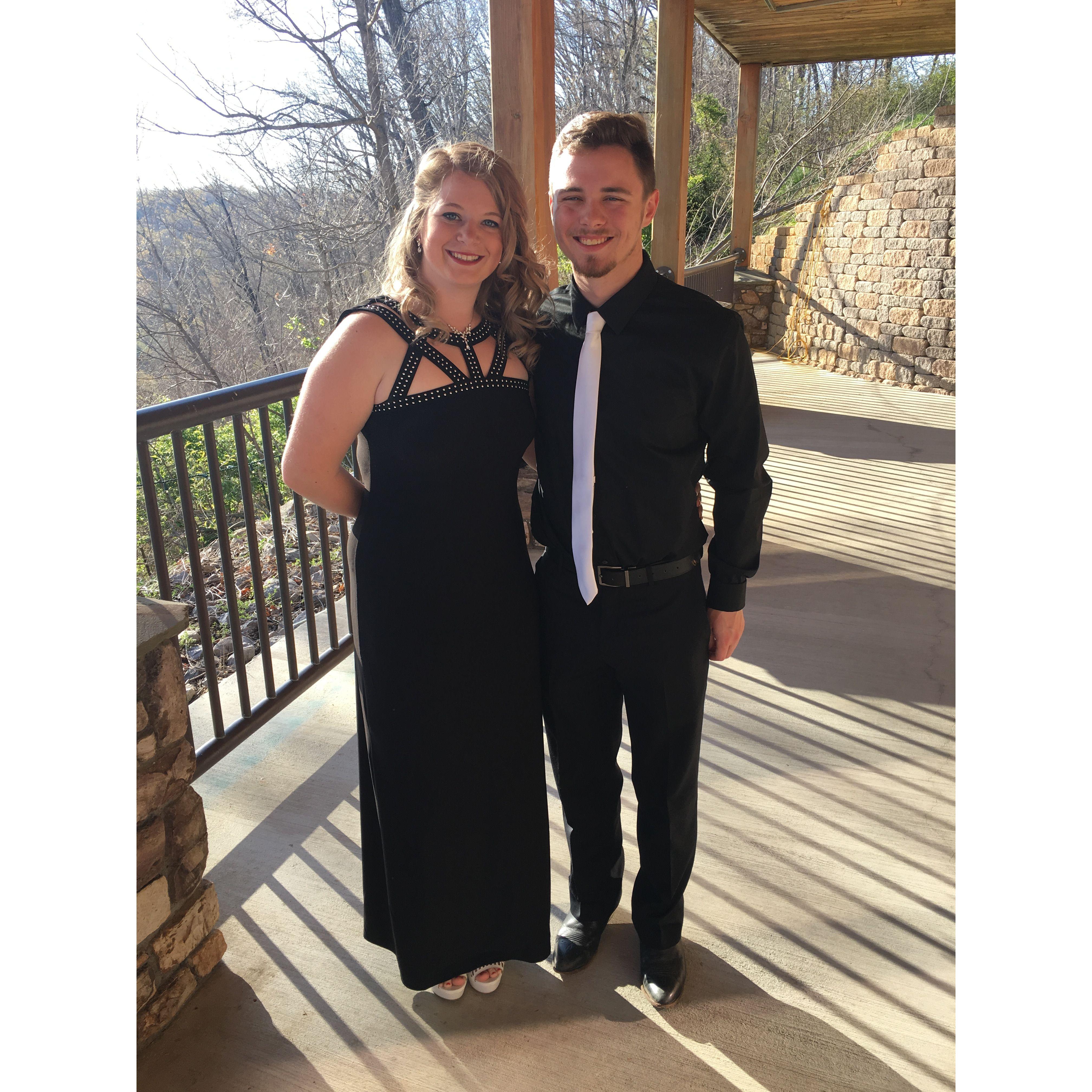 April 2016: First Formal together