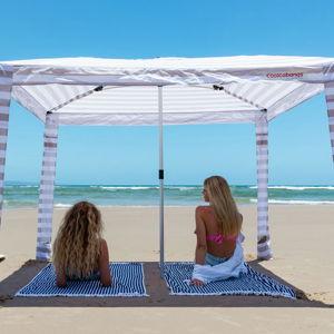 COOLCABANA 5 - Beige Stripes / Large - 64ft²