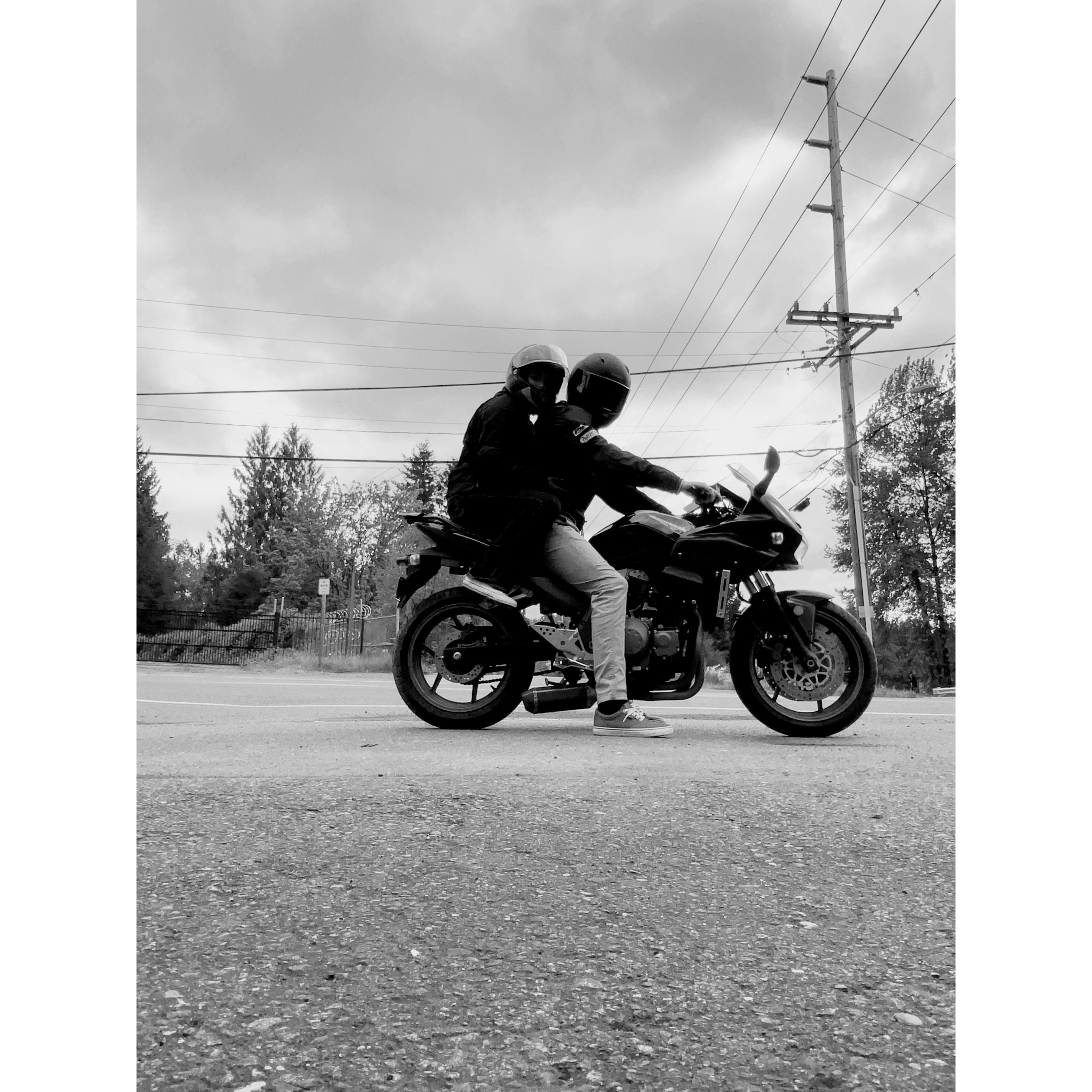 Bikes are fun... and scary