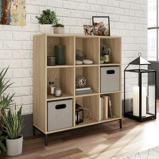 North Avenue 9-Cube Cubby Organizer Bookcase