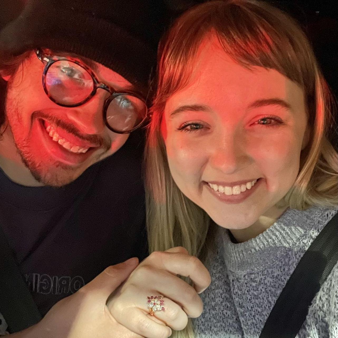She said yes!