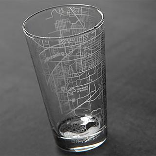 College Town Pint Glass, Set of 2