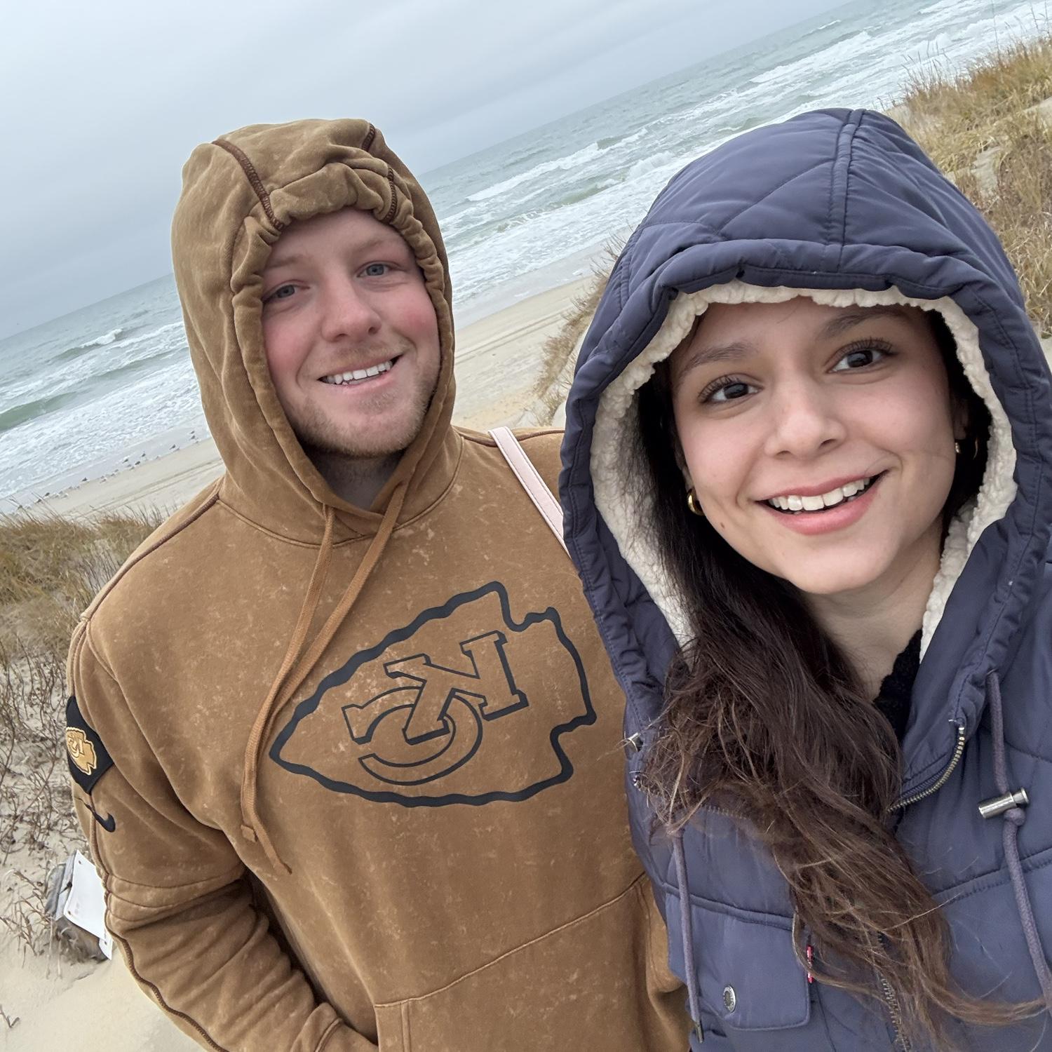 Outer banks in the cold
