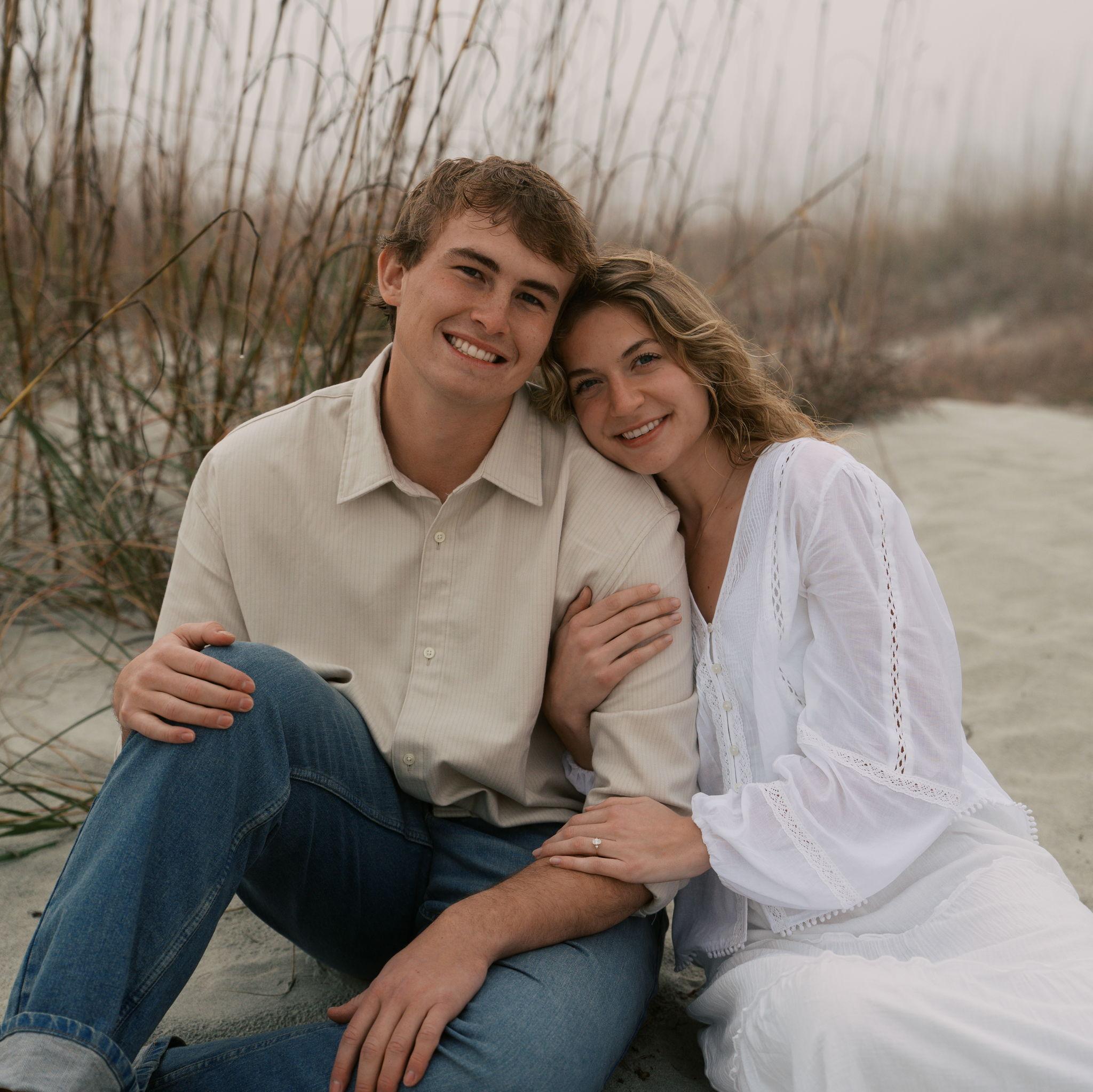 Our engagement photoshoot in Hilton Head Island, SC!