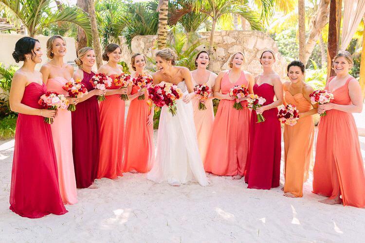 Suggested Color Palette for ladies attire