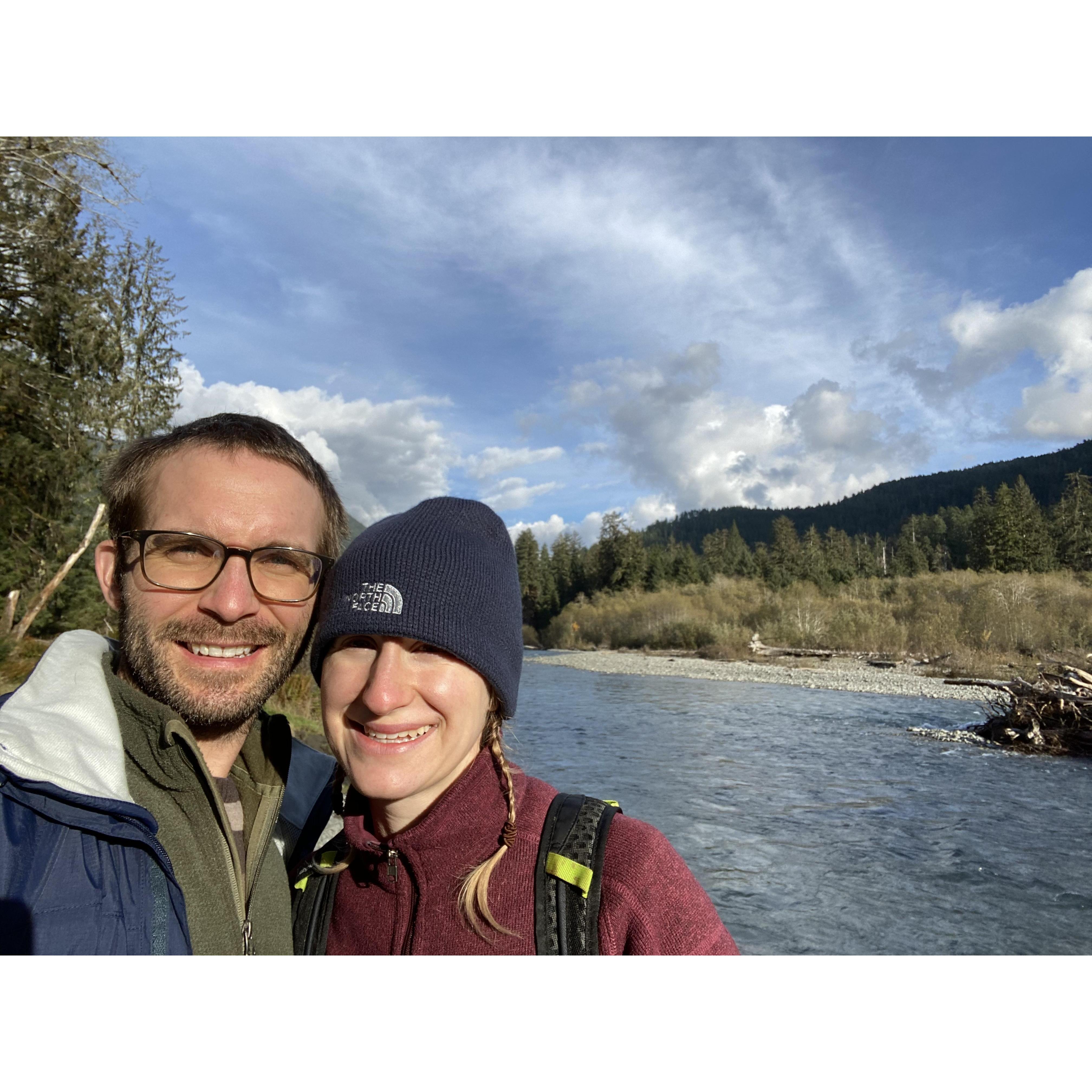 The Hoh River Valley in Washington State.