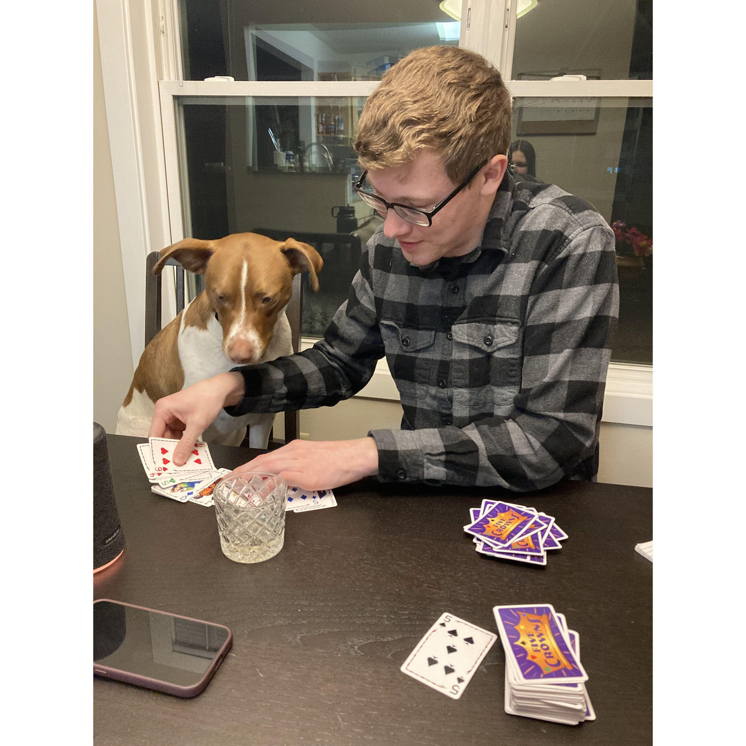 We love to play games as a family, even though Kole always wins