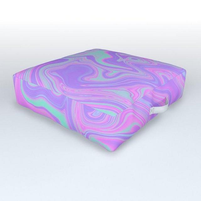 Back to the 90s Outdoor Floor Cushion