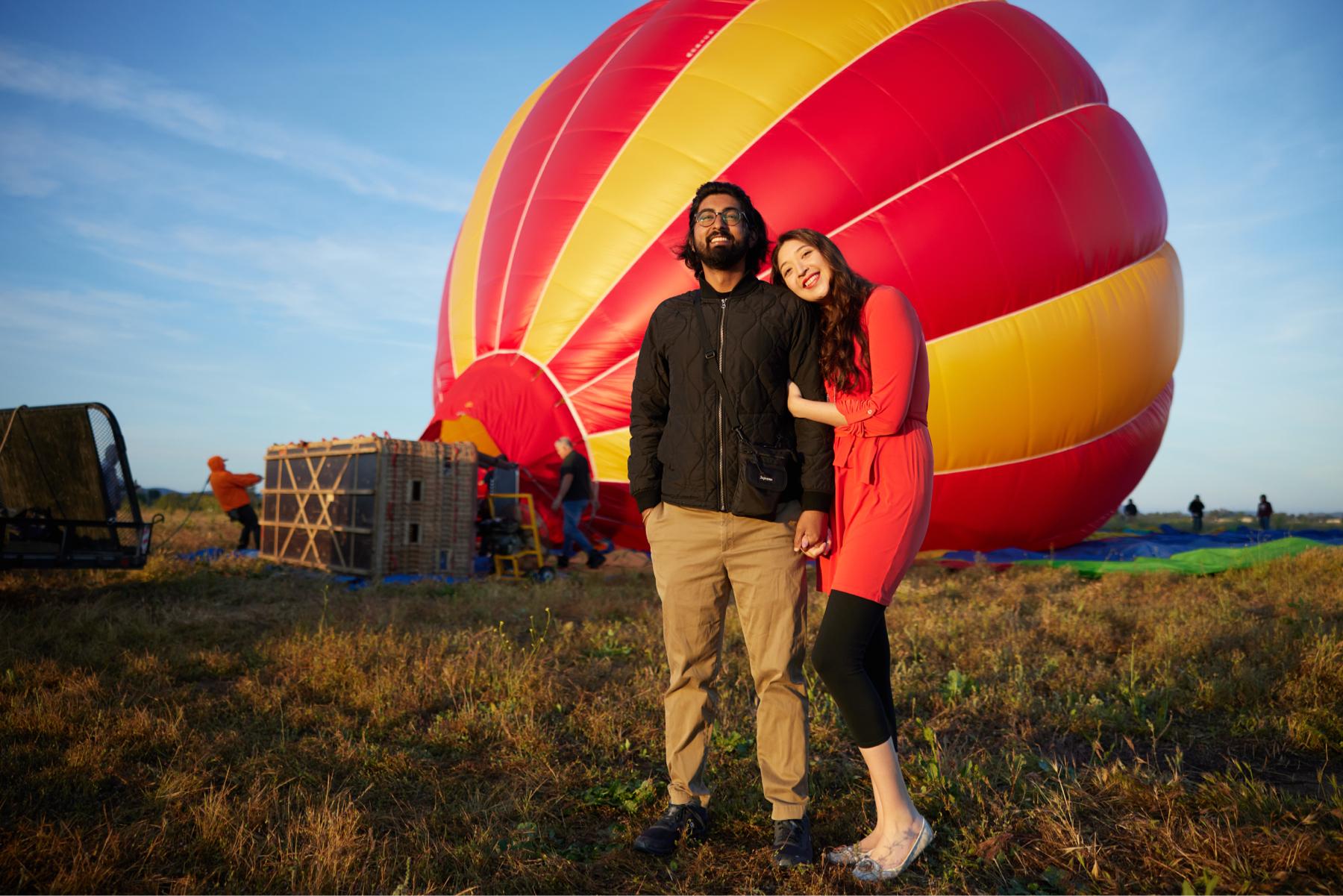Engagement photo shoot