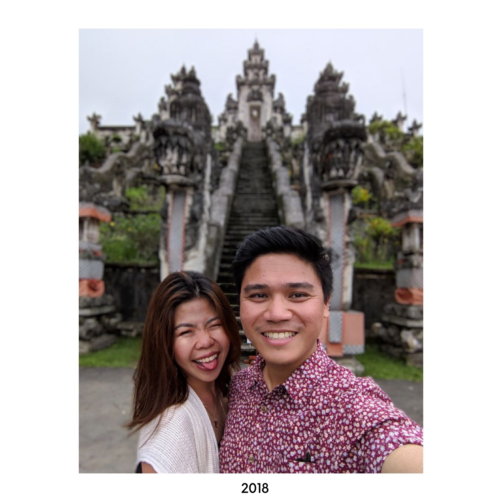 Got our diving license that year! Took a trip to Bali for a holiday + our advanced diving license