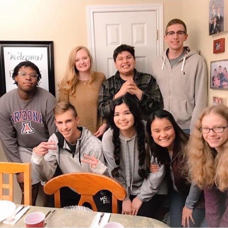 The small group that was forged to bring about the telling of a beautiful love story.
