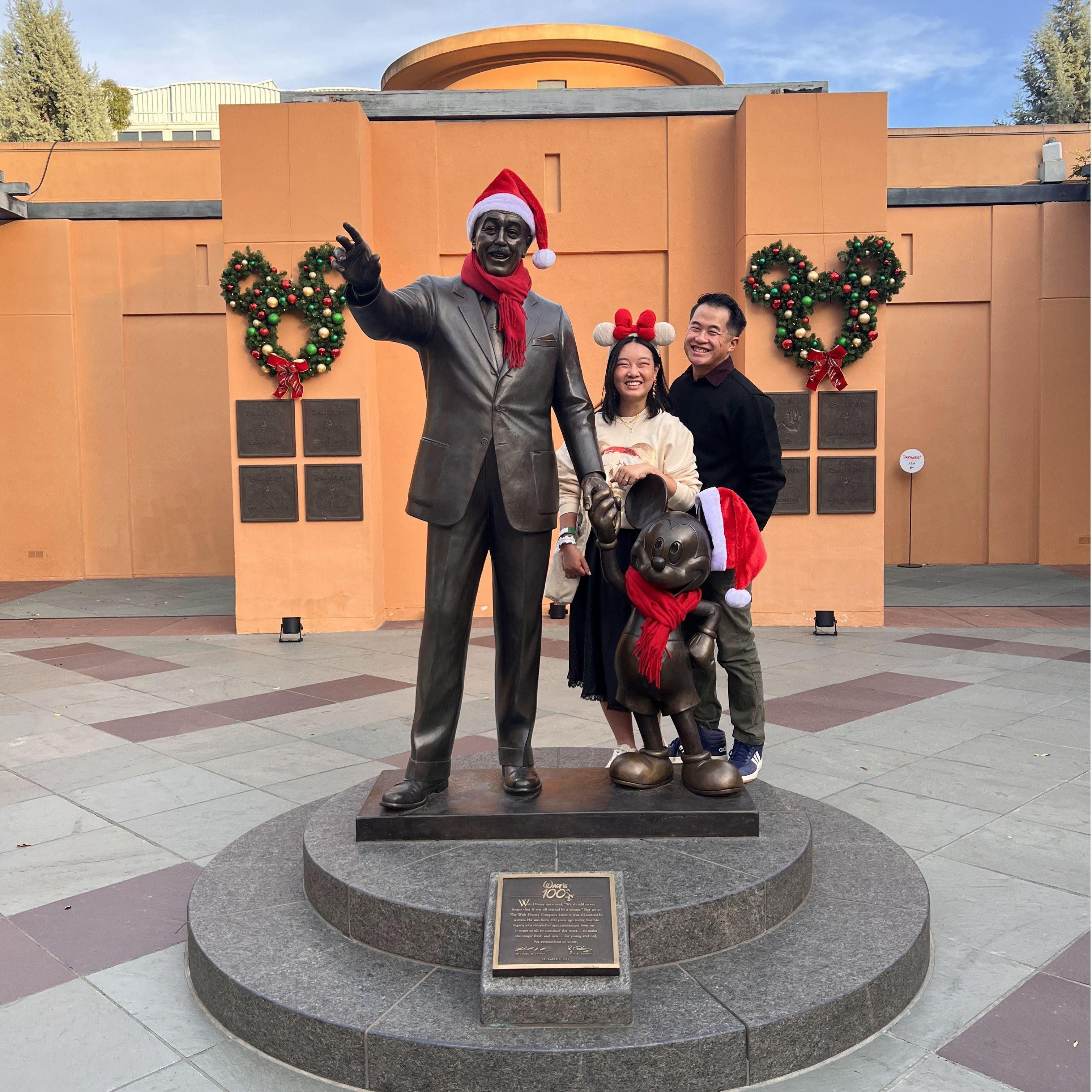 That time we got to visit Walt Disney Animation Studios to celebrate the holidays! (thanks to our dear friend Jay!)
