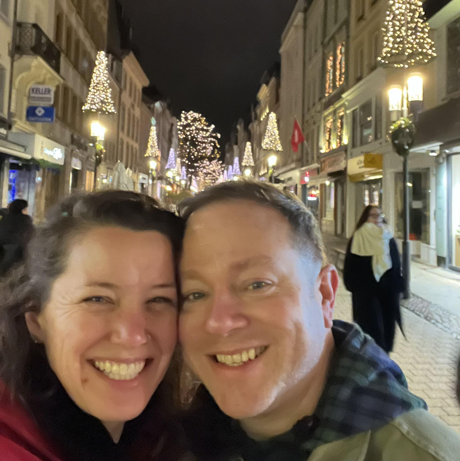Dec 20th, on the drive to Luxembourg, Cameron asks Brigitte if she would ever consider moving to Europe so they can date. She says yes.