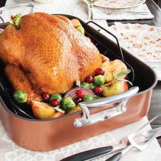 Copper Large Roasting Pan