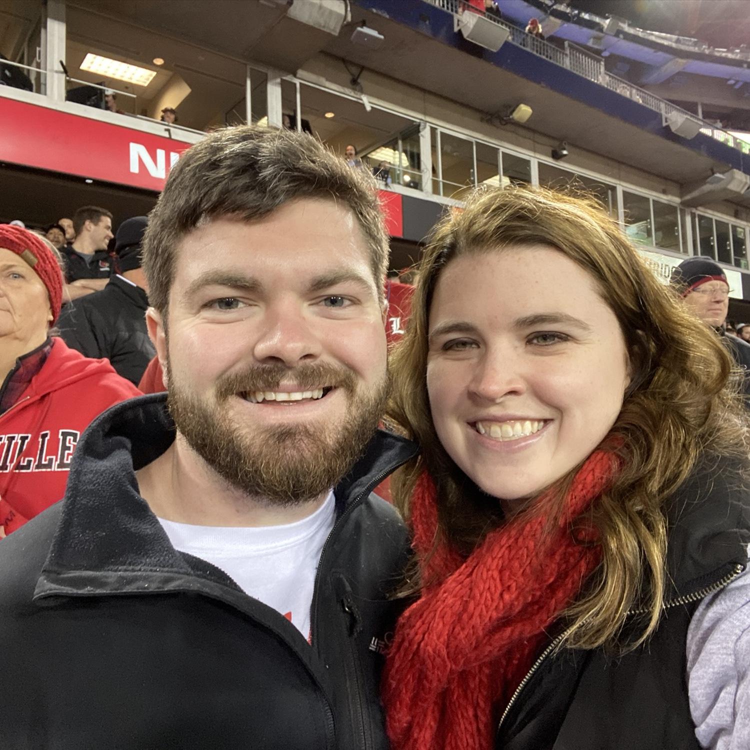 Watching U of L in the Music City Bowl in Nashville, TN