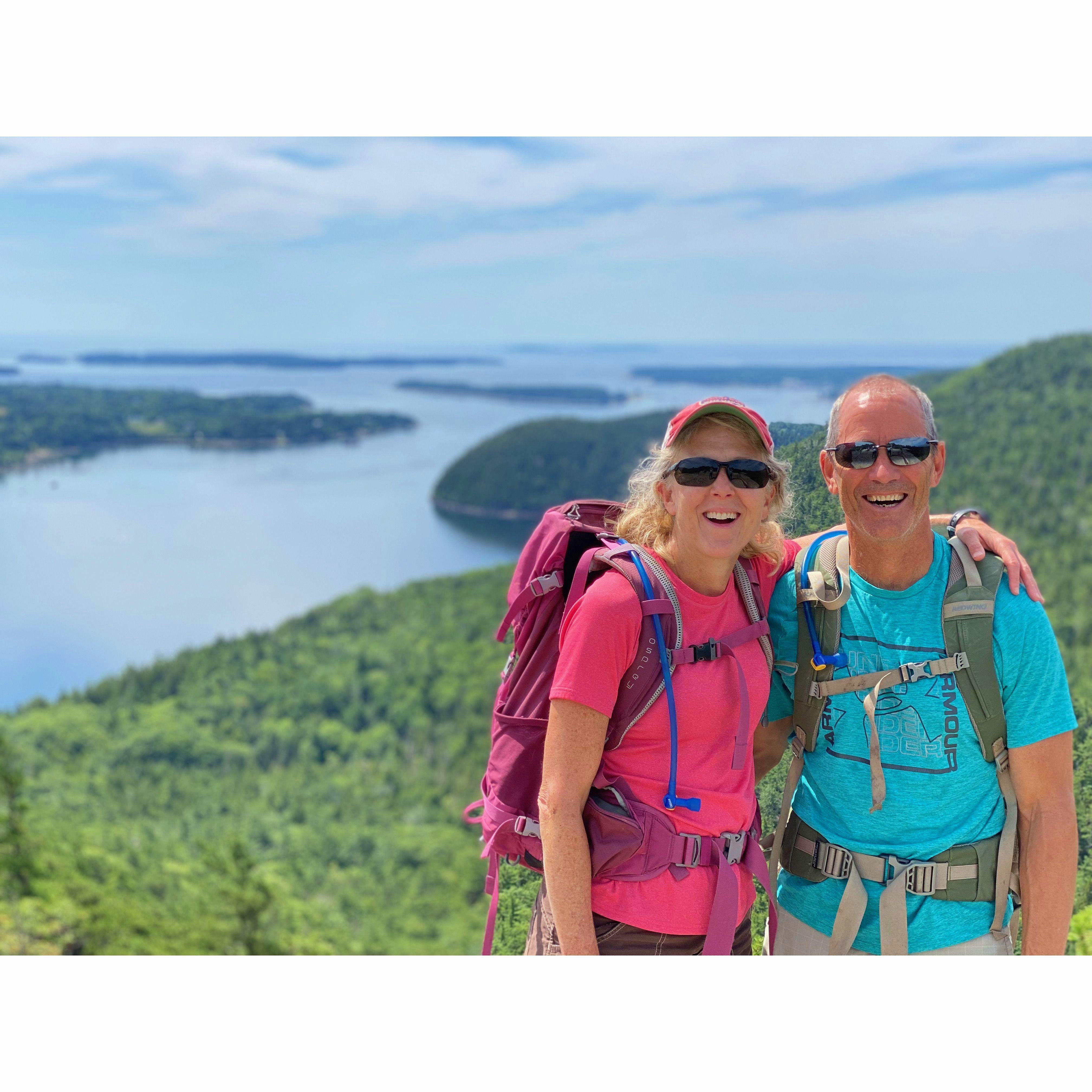 Hiking in Acadia - Bar Harbor, Maine