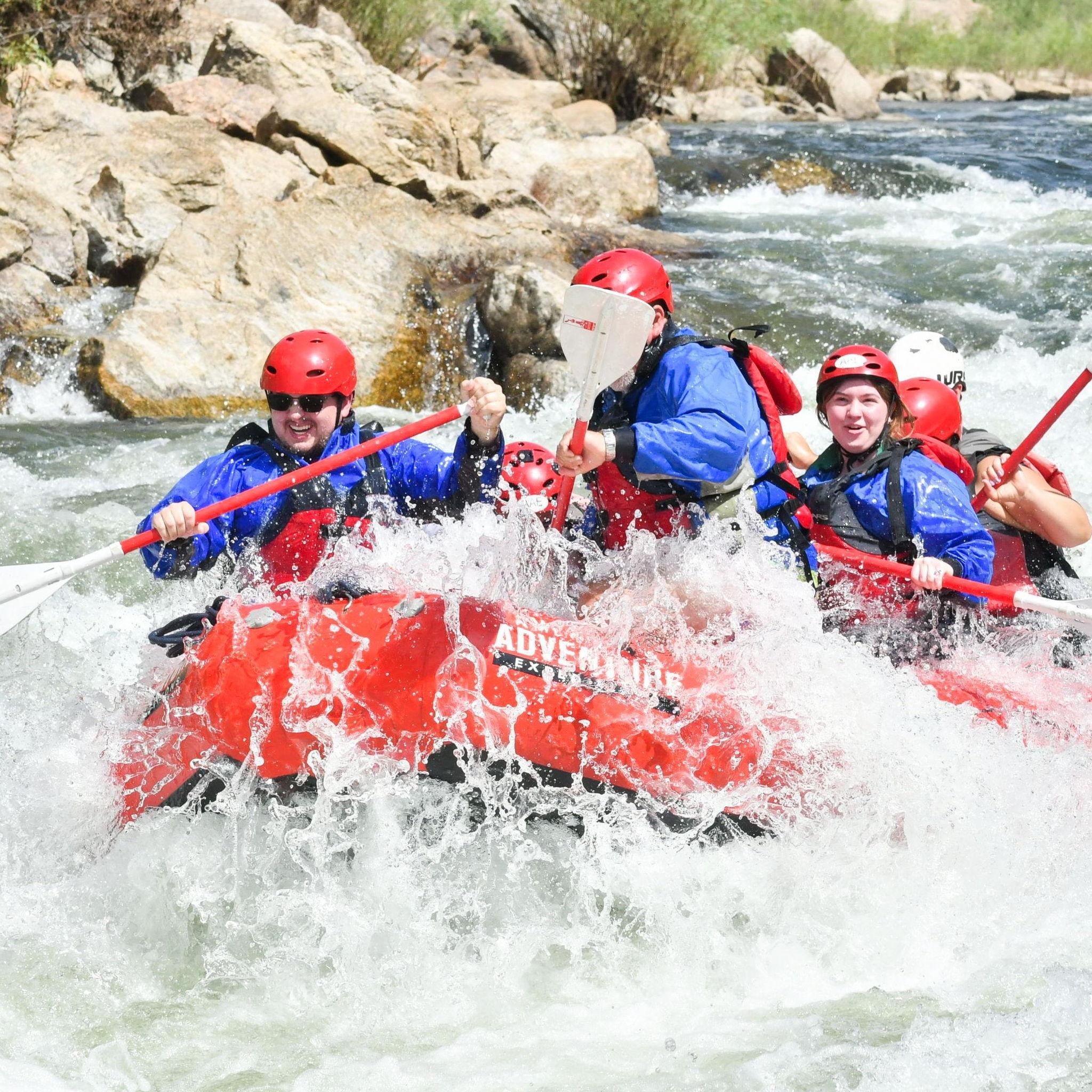 Whitewater rafting in Colorado!