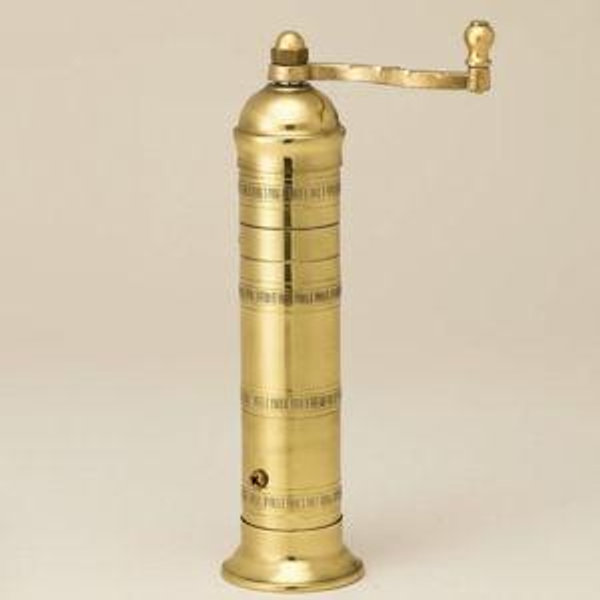 Original Greek Brass Pepper Mill