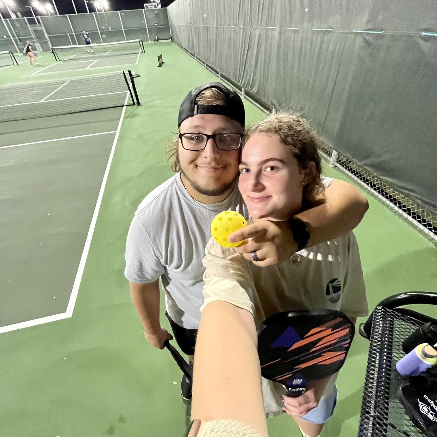 pro pickleballers 🏓🥒🎾