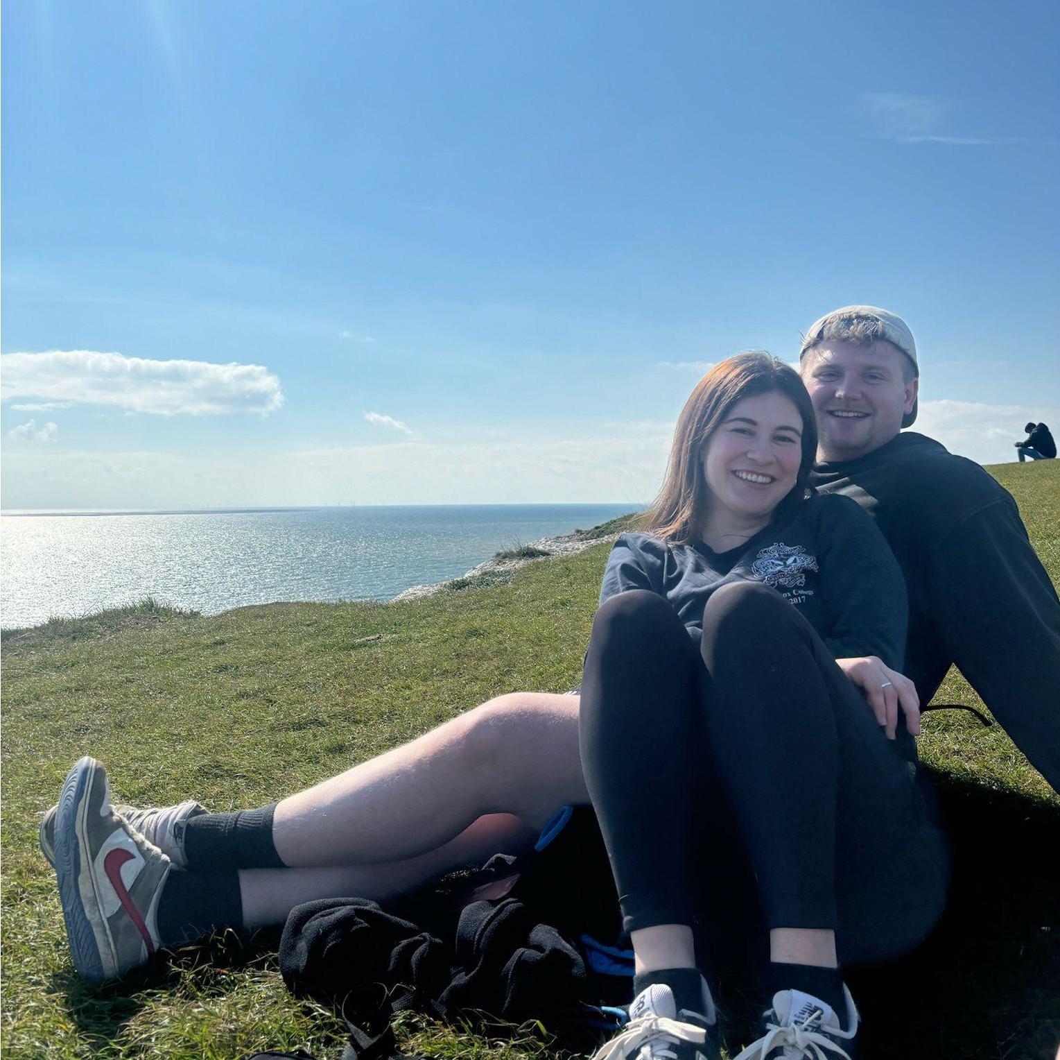 Fab day with friends at Seven Sisters