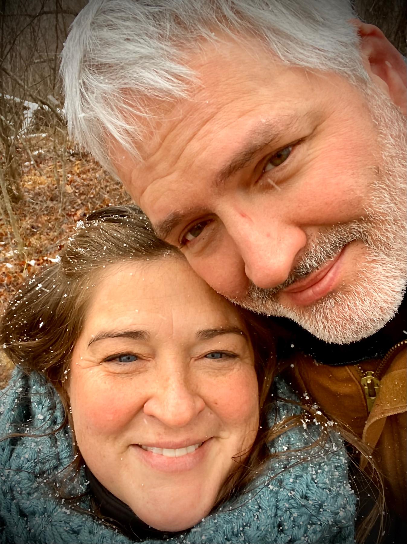 Enjoying a lovely hike near Cave Run Lake, Ky.